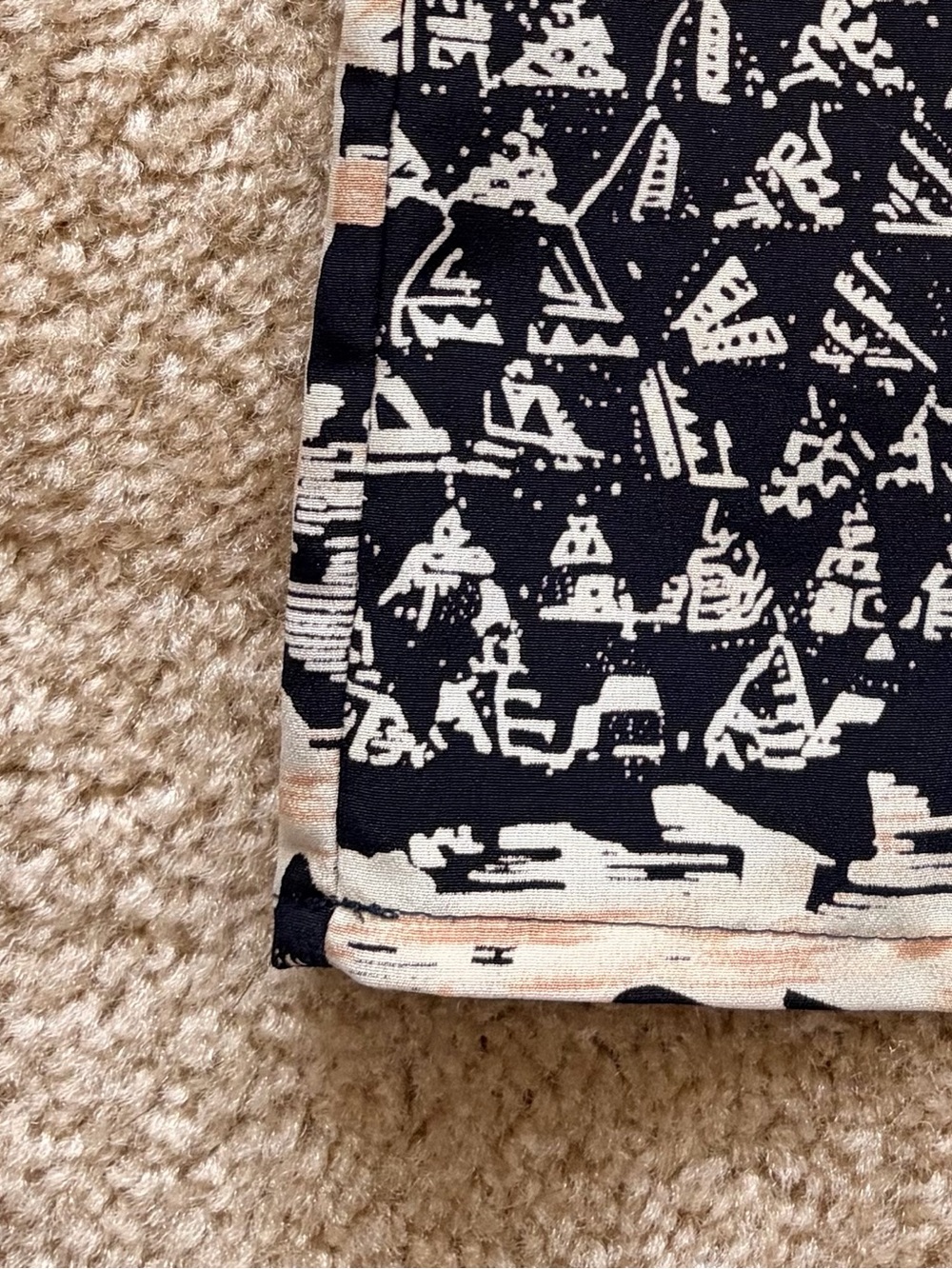 Abstract Print Blouse - Picture 2 of 6